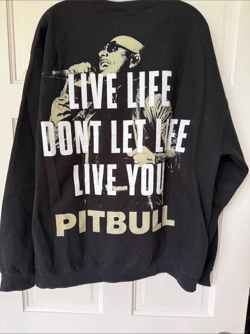 Pitbull concert sweatshirt